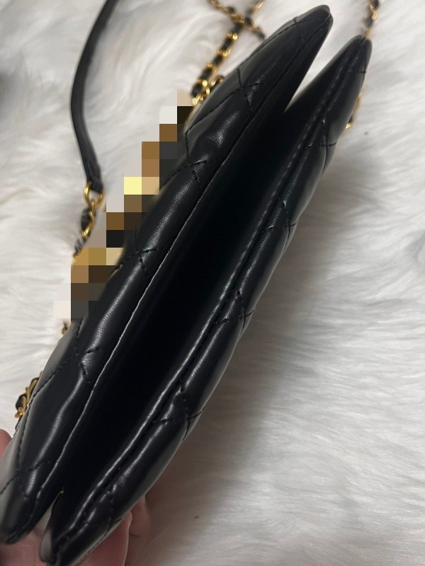 Srednja PU baguette torba s prešivenim uzorkom, lančana naramenica, crossbody ženska torba