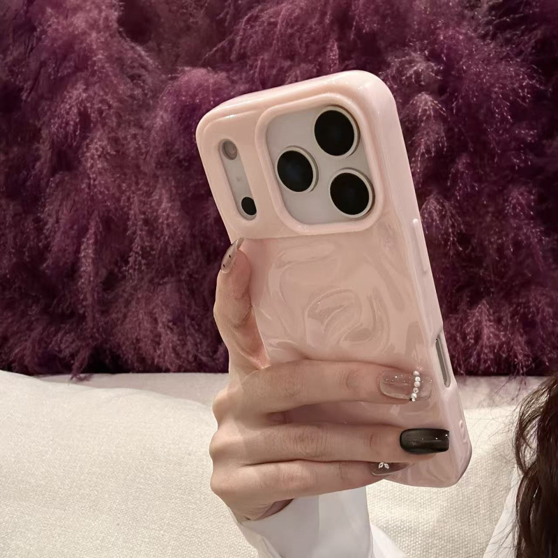 Minimalističko TPU kućište s meteorskim uzorkom za iPhone 16 i iPhone 15 Pro Max – 3D valoviti dizajn; jednobojno za iPhone 14; mekano kućište za iPhone 13