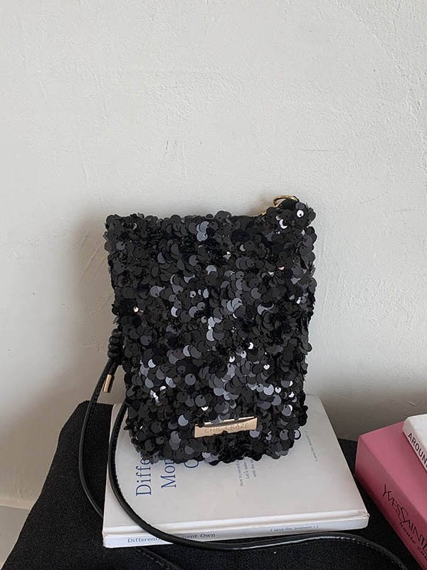 2025 nova sezona slatka sjajna mini crossbody torbica za žene, s pretincom za telefon, PVC materijal