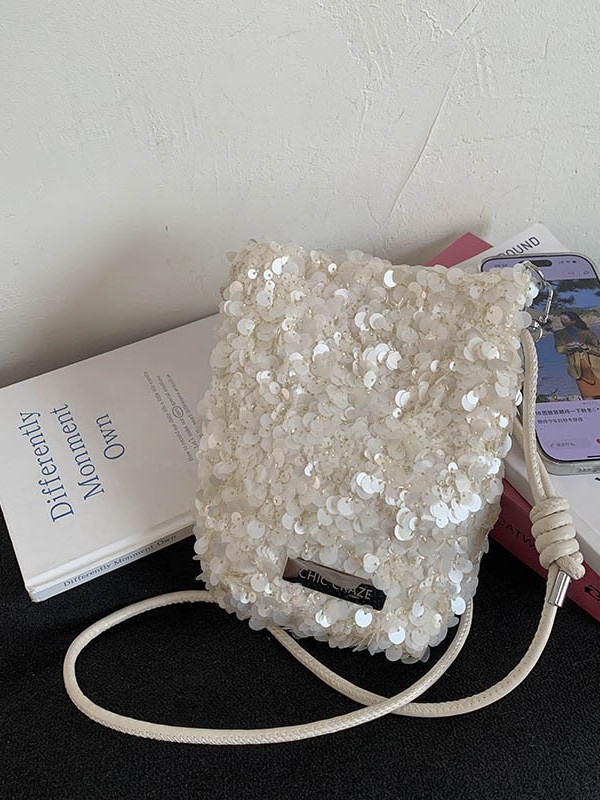2025 nova sezona slatka sjajna mini crossbody torbica za žene, s pretincom za telefon, PVC materijal