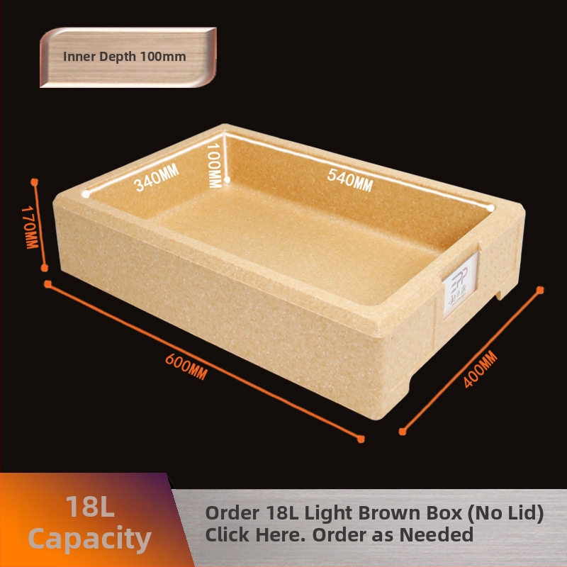 Box na mousse pečené na prepravu – EPP penový izolačný box na pečenie a prepravu 18L/24L/29.5L/33.5L