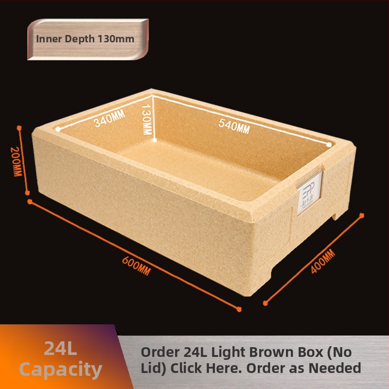 Box na mousse pečené na prepravu – EPP penový izolačný box na pečenie a prepravu 18L/24L/29.5L/33.5L
