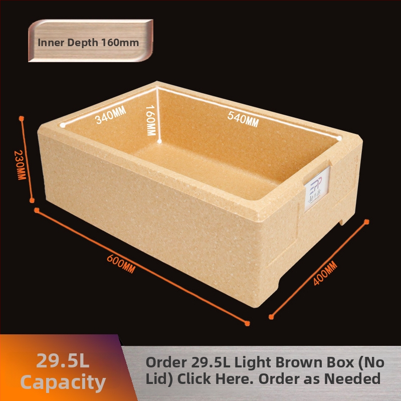 Box na mousse pečené na prepravu – EPP penový izolačný box na pečenie a prepravu 18L/24L/29.5L/33.5L