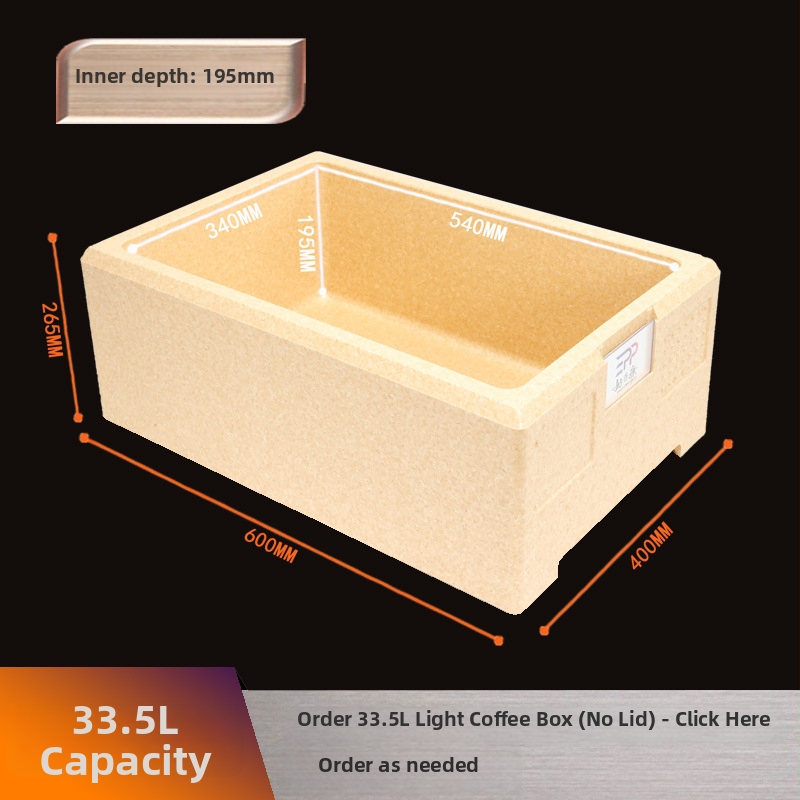 Box na mousse pečené na prepravu – EPP penový izolačný box na pečenie a prepravu 18L/24L/29.5L/33.5L
