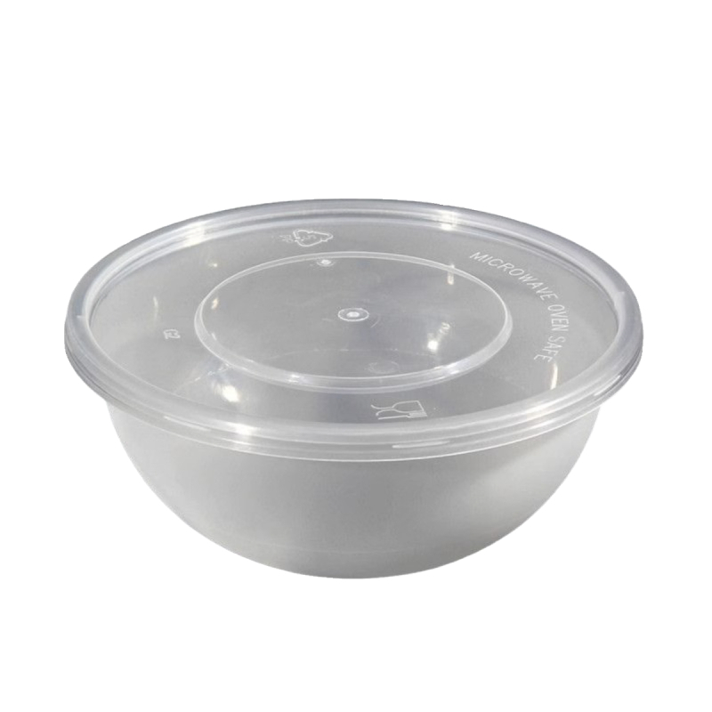 Recipient de unică folosință, rotund, 650 ml, pentru Eight Treasures Rice și Laba Porridge, bol pentru take-away, îngroșat