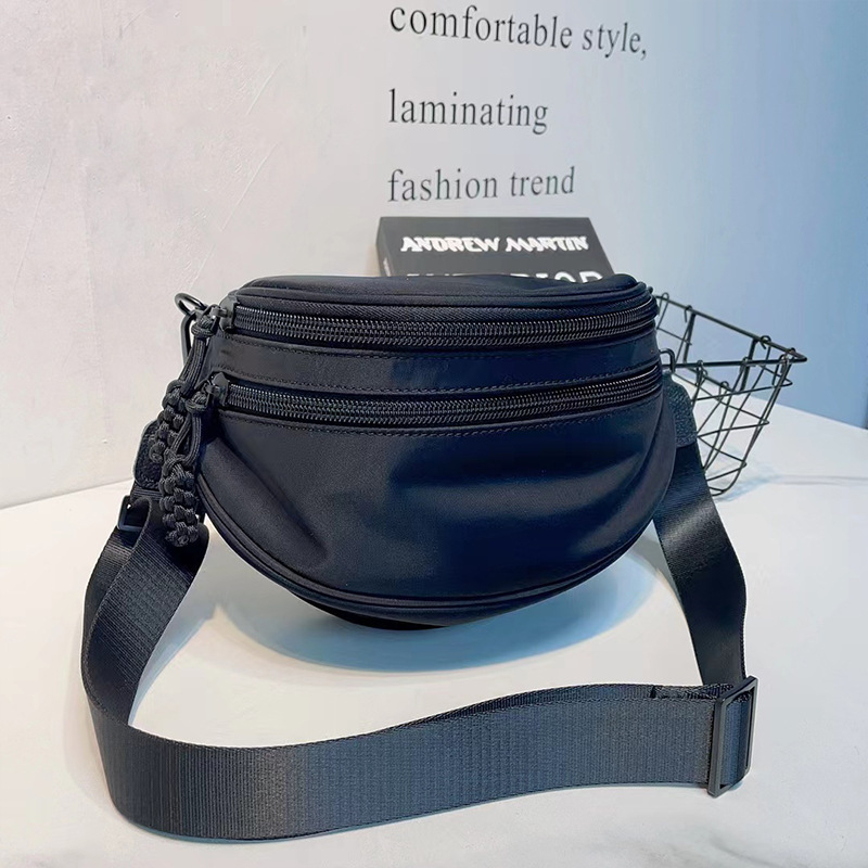 Ženska casual messenger torba, vodootporna Oxford tkanina, sedlovog stila na ramenu, jednostavna personalizirana gradska torba