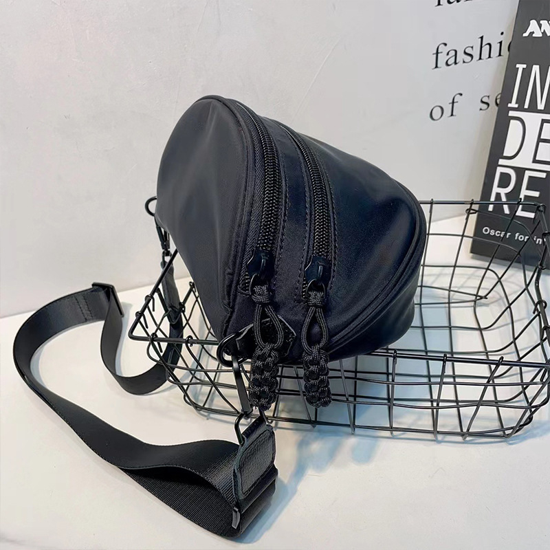 Ženska casual messenger torba, vodootporna Oxford tkanina, sedlovog stila na ramenu, jednostavna personalizirana gradska torba