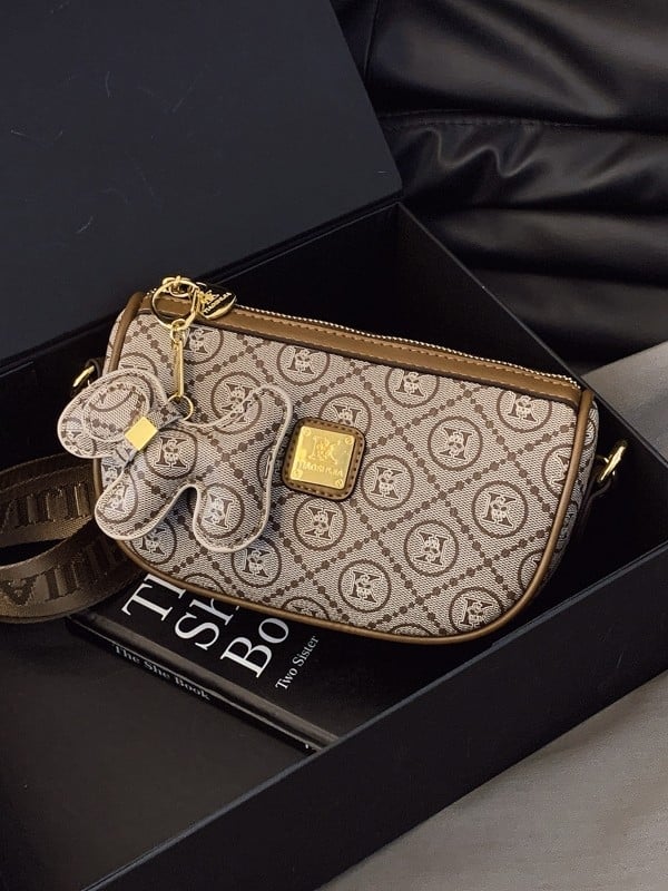 Ženska torbica u stilu sedla, 2025 novi model, vrhunski dizajn, torba preko ramena ili crossbody s širokim remenom