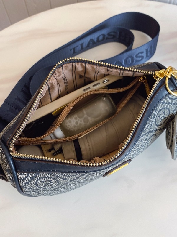 Ženska torbica u stilu sedla, 2025 novi model, vrhunski dizajn, torba preko ramena ili crossbody s širokim remenom