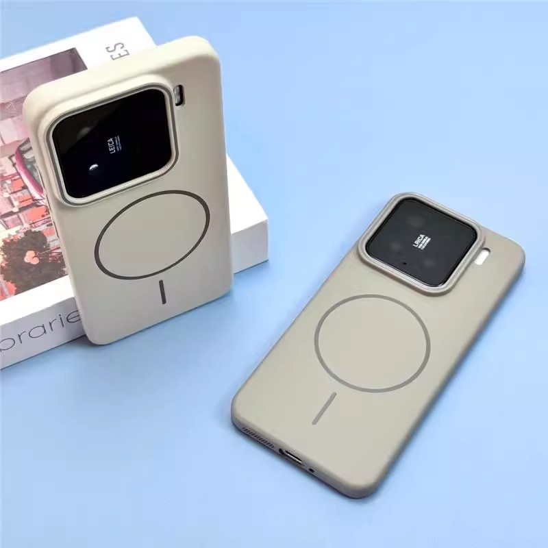 Kompatibilno s Xiaomi 17 Pro Max – maska za telefon od PC-a s matnom teksturom, magnetskim prstenom, ultra-tanka zaštita od padova.