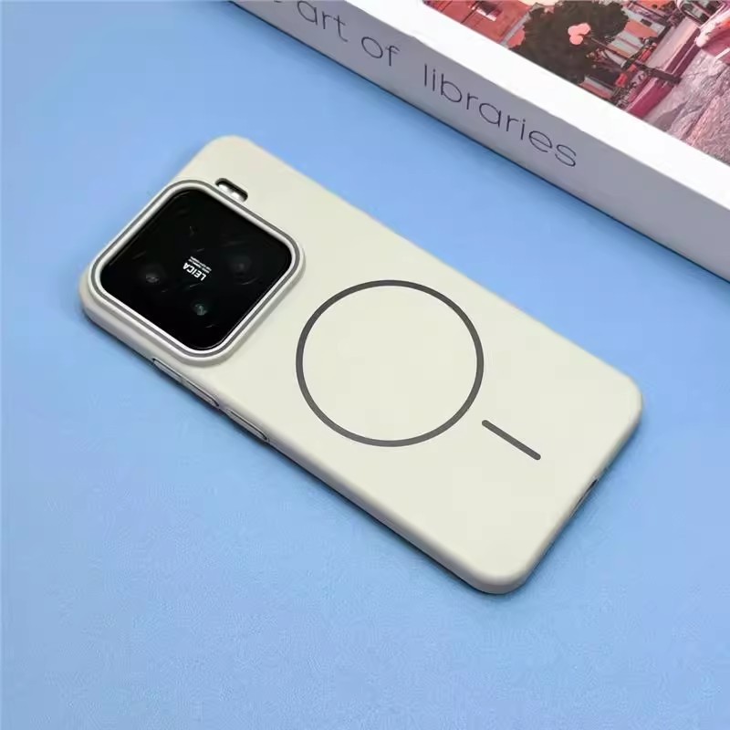 Kompatibilno s Xiaomi 17 Pro Max – maska za telefon od PC-a s matnom teksturom, magnetskim prstenom, ultra-tanka zaštita od padova.