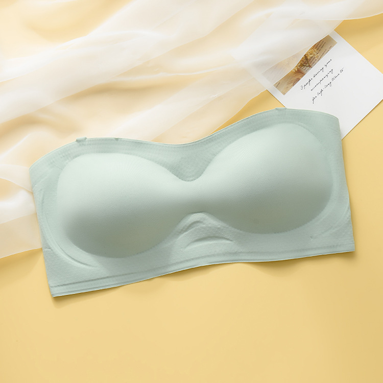 Sutien bez naramenica, ljetni, anti-klizni, push-up za male grudi, nevidljiva zaštita