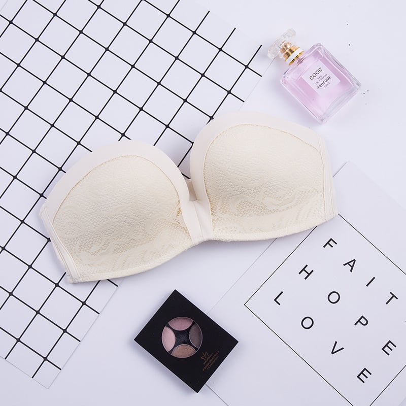 Miracle Generation Sutien fără bretele pentru femei, push-up wireless, sutien invizibil pentru rochii de mireasă