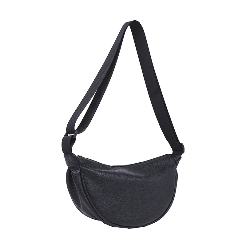 Torba u korejskom stilu u obliku polumjeseca, novo 2026. model, sedlasta torba od PU kože, mala crossbody torba za žene, minimalistička i vrhunske kvalitete
