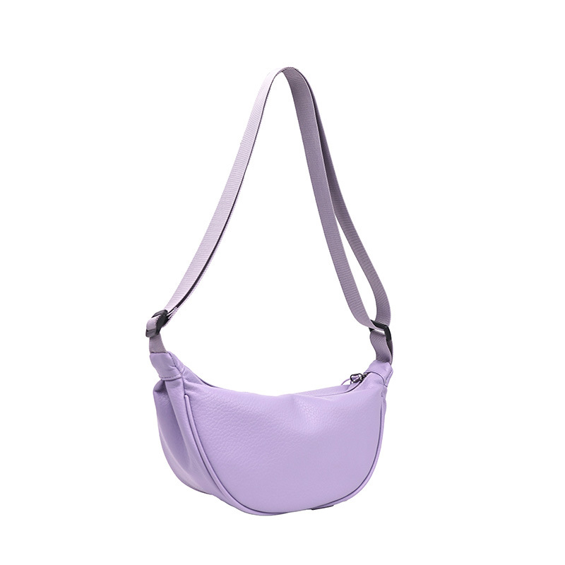 Torba u korejskom stilu u obliku polumjeseca, novo 2026. model, sedlasta torba od PU kože, mala crossbody torba za žene, minimalistička i vrhunske kvalitete