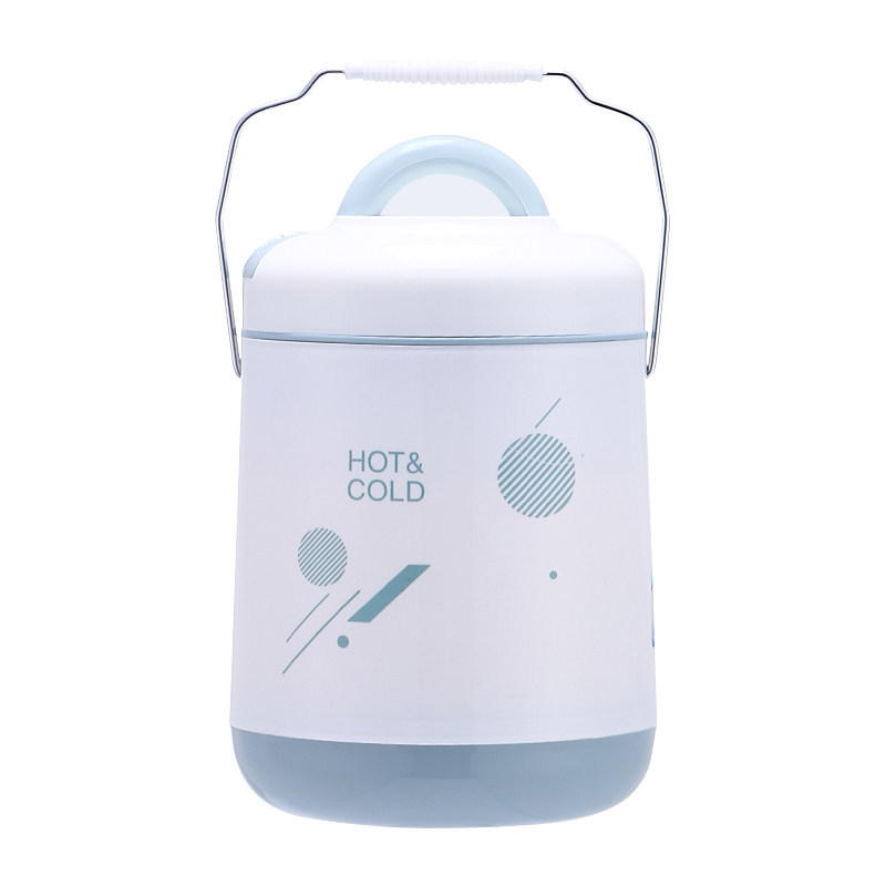 Cutie termică pentru prânz cu interior din sticlă, design cu mai multe straturi, mâner