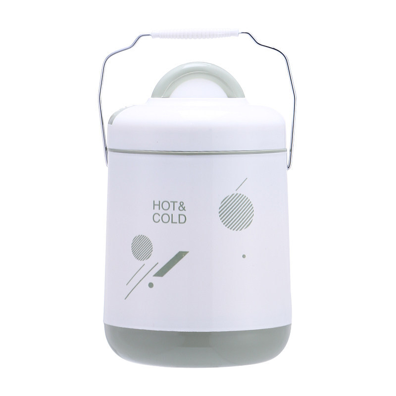 Cutie termică pentru prânz cu interior din sticlă, design cu mai multe straturi, mâner