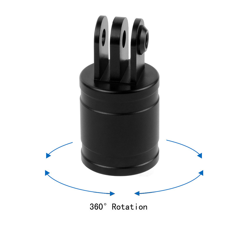 360° rotirajući adapter s 1/4-inch navojem za Insta360 One X i GoPro 13, kompaktni gimbal adapter