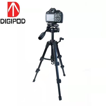 Компактен настолен трипод със стабилизираща глава-гимбал за DSLR и смартфон