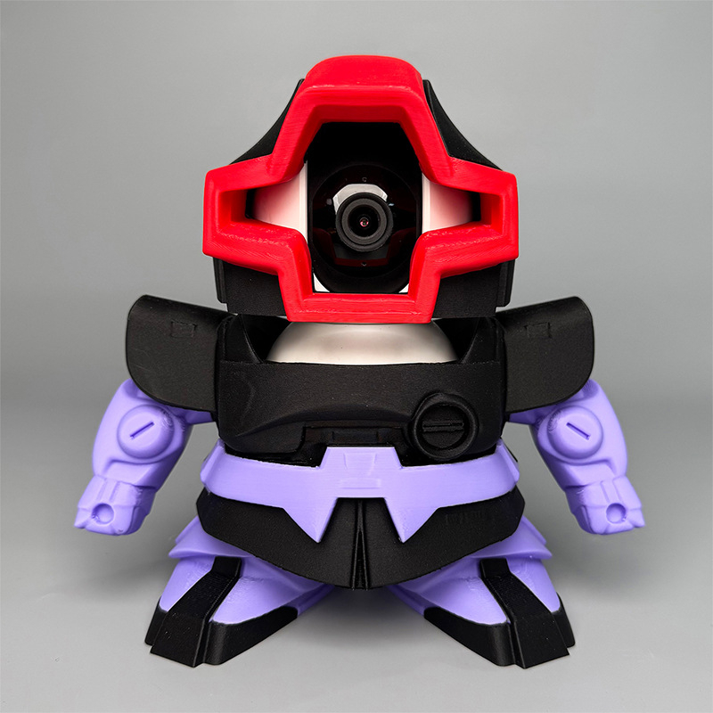 Κάλυμμα κάμερας Xiaomi gimbal με θωράκιση Gundam Zaku ρομπότ και βάση παρακολούθησης - προσωποποιημένο δημιουργικό δώρο