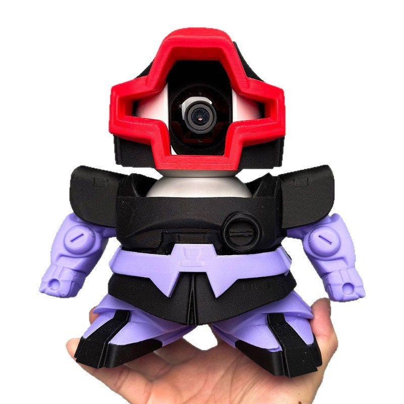 Κάλυμμα κάμερας Xiaomi gimbal με θωράκιση Gundam Zaku ρομπότ και βάση παρακολούθησης - προσωποποιημένο δημιουργικό δώρο