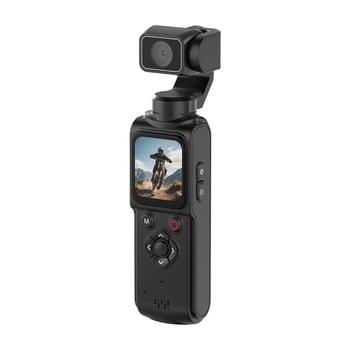 Cameră sport de mână 4K cu gimbal de buzunar pentru exterior, călătorii și vlog