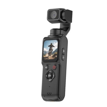 Cameră sport de mână 4K cu gimbal de buzunar pentru exterior, călătorii și vlog