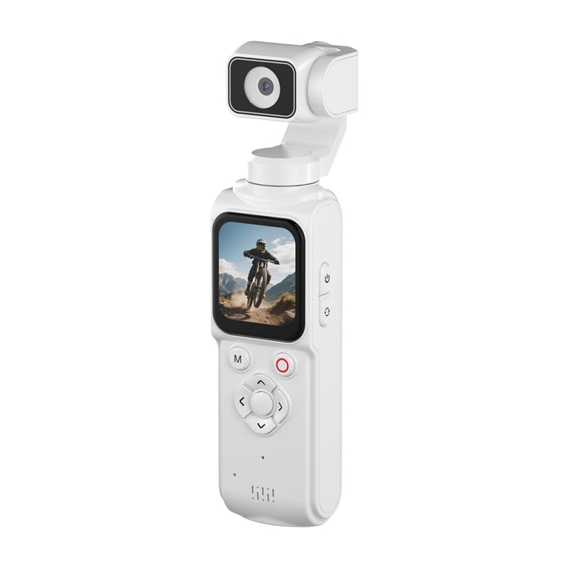 Cameră sport de mână 4K cu gimbal de buzunar pentru exterior, călătorii și vlog