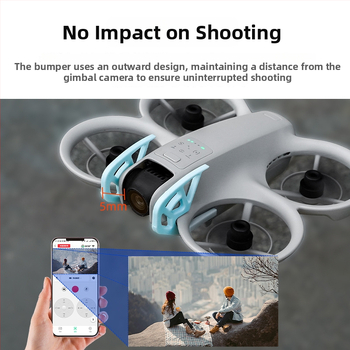 Ochranný rám pre DJI NEO ručný drón, proti kolíziám, príslušenstvo pre gimbal
