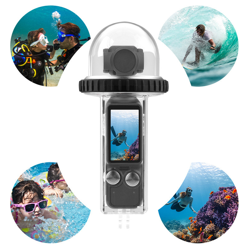 BRDRC husă de protecție pentru DJI Osmo Pocket 3 – carcasă impermeabilă de scufundare până la 40 m