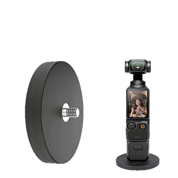Magnetska stolna baza za DJI Pocket 3, držač za ogradu s vakuumskim čašom za akcijske kamere