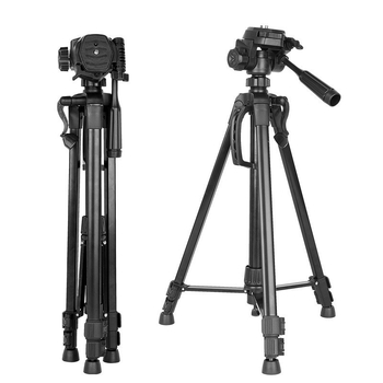 3520 Τρίποδο για DSLR κάμερα, βάση για φωτογράφηση και ζωντανή μετάδοση, φορητή βάση για κινητό