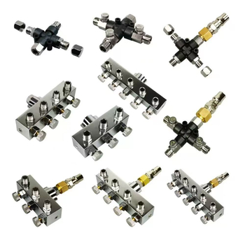 Kit adaptor aer pentru pompă de aer și pistol de pulverizare, cu conector furtun de aer de 8 direcții
