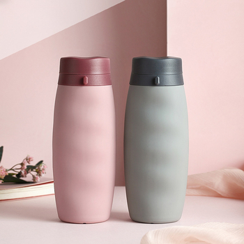Luton silikonasta sklopiva boca za vodu za sport i vanjsku upotrebu — višestruka, otporna na visoke temperature