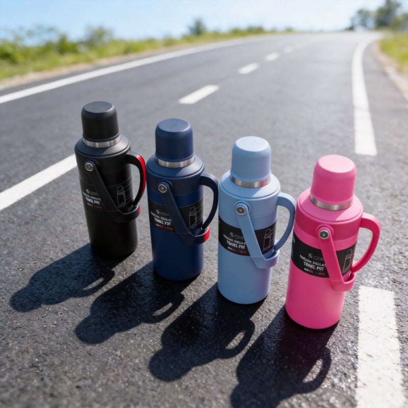 Modesty termos din oțel inoxidabil 304, capac mare, capac înșurubabil, rezistent la cădere, menține temperatura, recipient sport, design modern, cadou de afaceri