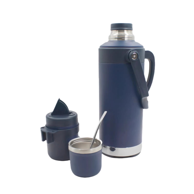 Modesty termos din oțel inoxidabil 304, capac mare, capac înșurubabil, rezistent la cădere, menține temperatura, recipient sport, design modern, cadou de afaceri