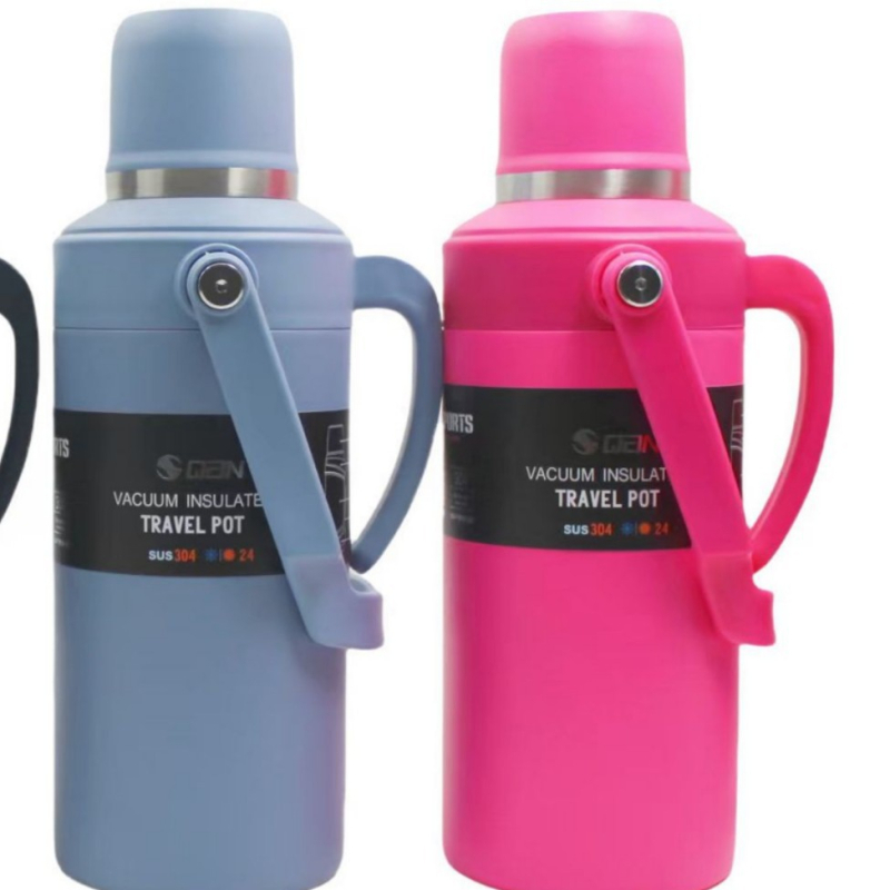 Modesty termos din oțel inoxidabil 304, capac mare, capac înșurubabil, rezistent la cădere, menține temperatura, recipient sport, design modern, cadou de afaceri