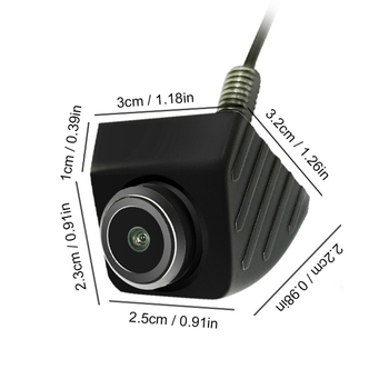 Jetpeak 170° AHD 720P фишай камера за задно виждане на автомобил с нощно виждане