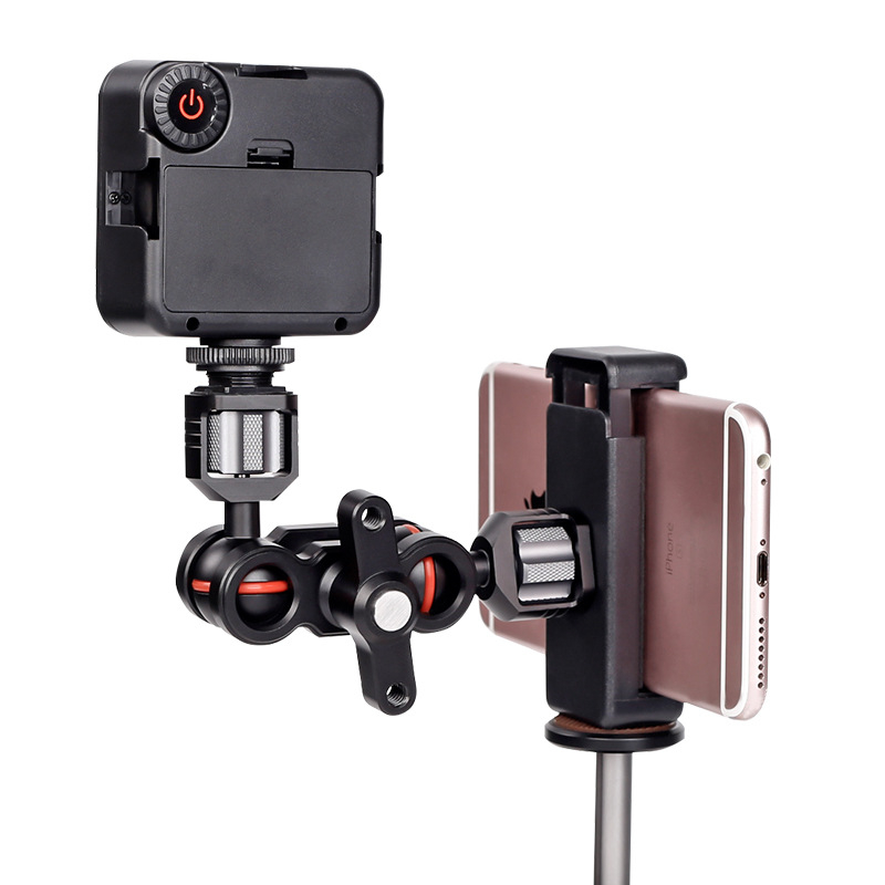 Happy Way TM-S1/TM-S2 Magični ramenski držač za kamere, lagani univerzalni nosač za monitor i stabilizator, za Micro SLR A7, aluminijsko-magnijeva legura, nosivost 2-5 kg, dimenzije 150 x 53.5 mm, masa 180 g