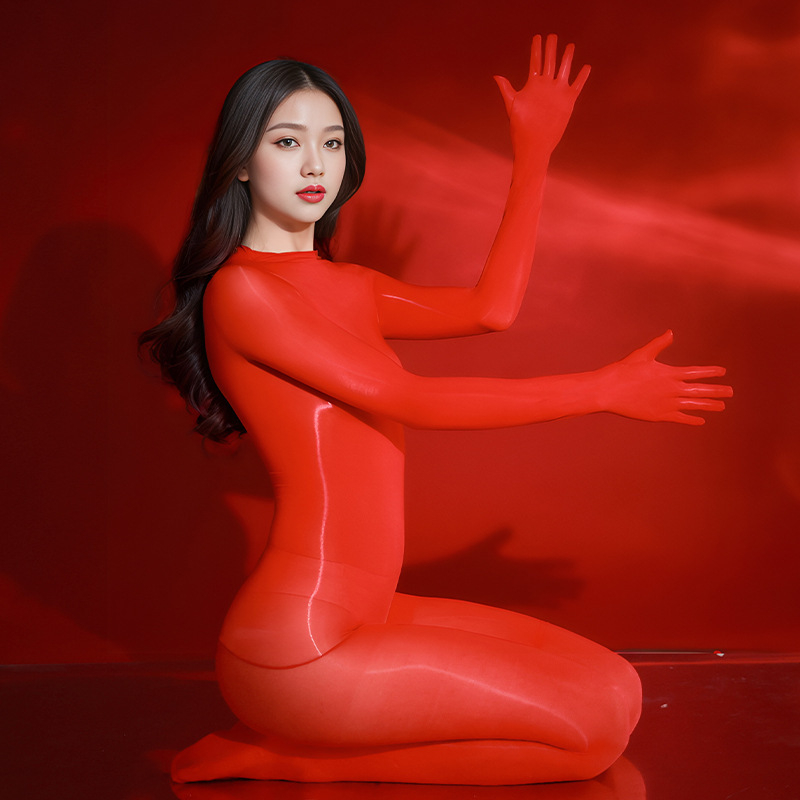 Plus-size bešivne bodystocking, ultra-tanki 8D, seksi za parove