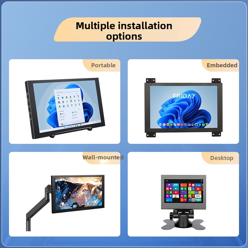 10,1-palcový Raspberry Pi IPS kapacitný dotykový HDMI monitor, 1280x800, prenosný priemyselný displej