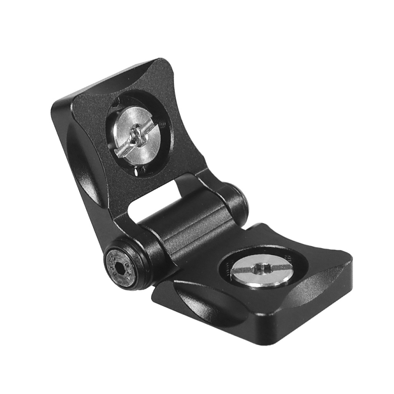 Feichao L-oblik držač pan/tilt s 90° proširenjem i 180° konverzijom kuta za kameru/monitor/prijenos videa, aluminijska legura, nosivost 2–5 kg