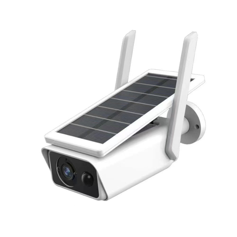 ICSEE Solarni bežična vanjska sigurnosna kamera, niska potrošnja, Wi-Fi, HD 3MP/2K, detekcija pokreta