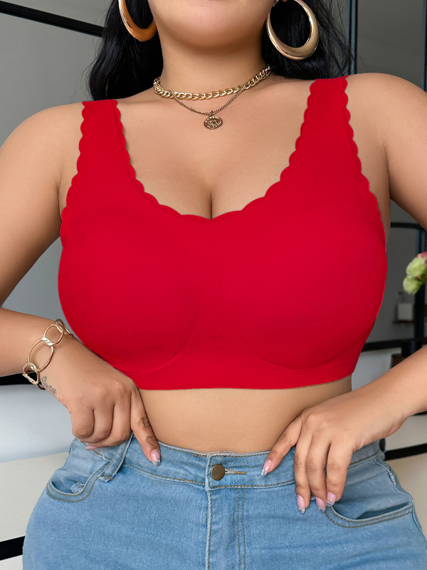 Popularan push-up grudnjak za plus veličinu, europski/zapadni stil, 1XL–4XL