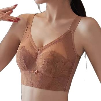 Minimizirajući grudnjak za velike grudi, s punim košaricama, tanak, bez žica, potpuno pokriven, skuplja bočne grudi, podesiva, Plus Size