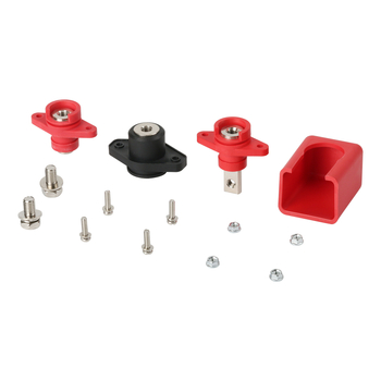 Terminal diamantat prin perete pentru stocare energiei — conector pentru baterii litiu, 150A/300A/500A