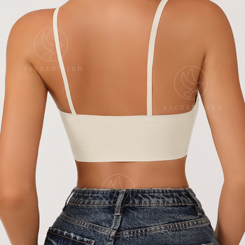 Bešavni grudnjak od Ice Silk za male grudi, bez žice, push-up, podesivi stražnji dio, žensko donje rublje