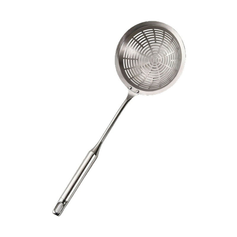 Sita din oțel inoxidabil pentru bucătărie — filtru mare pentru scurgere, potrivit pentru tăiței, prăjit și hot pot