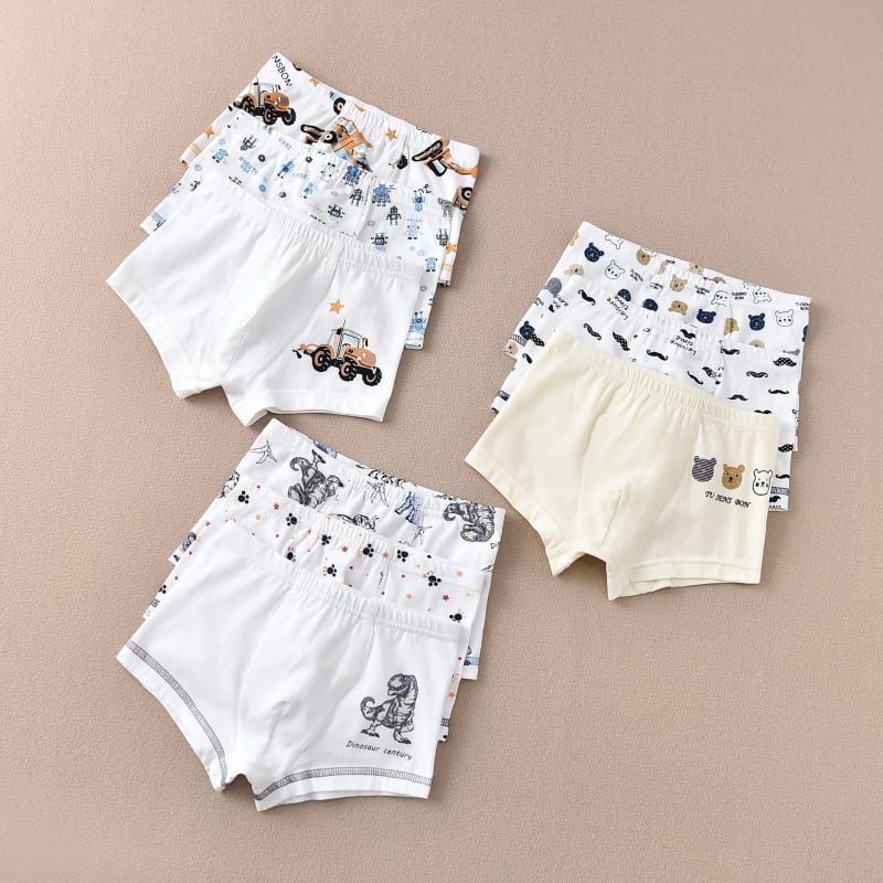 Dječje pamučne bokserice Matsuyu Nishimatsuya, 95% pamuk, elastične, prozračne, upijaju znoj, unisex, veličine 100–140 cm (3–8 godina)
