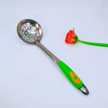 Unelte de bucătărie din oțel inoxidabil: spatulă pentru gătit, spatulă pentru prăjit, strecurătoare de supă